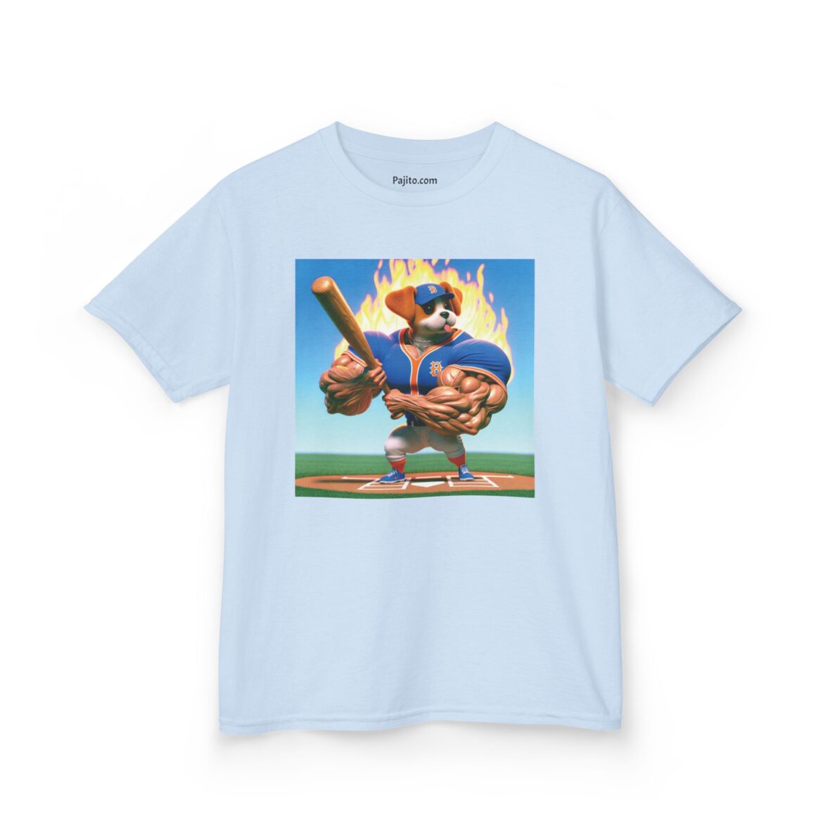 Puppy Baseball Kids Tee